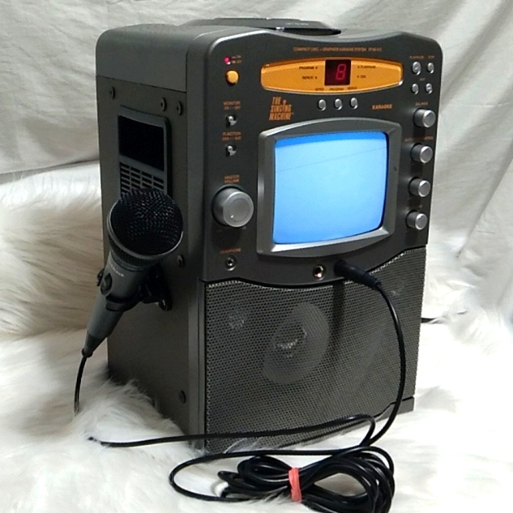 The Singing Machine Karaoke TV Compact Disc Player 2005 Great Condition
